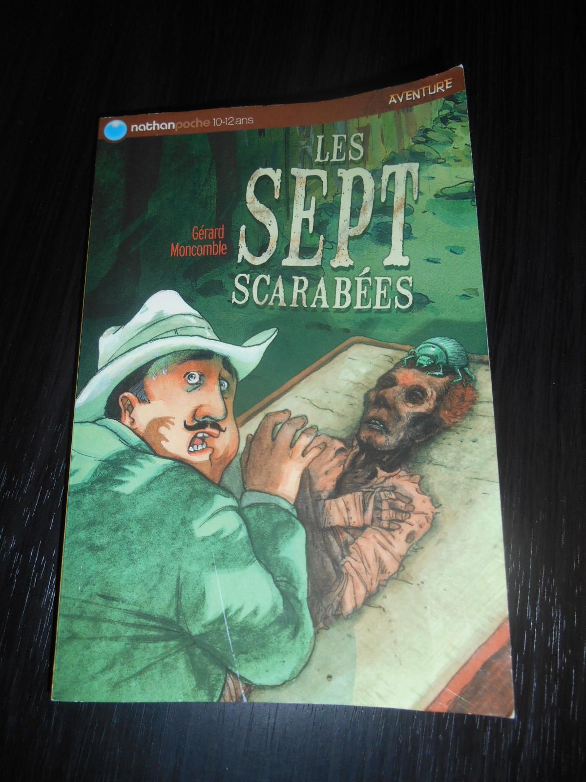 Couverture Les sept scarabées